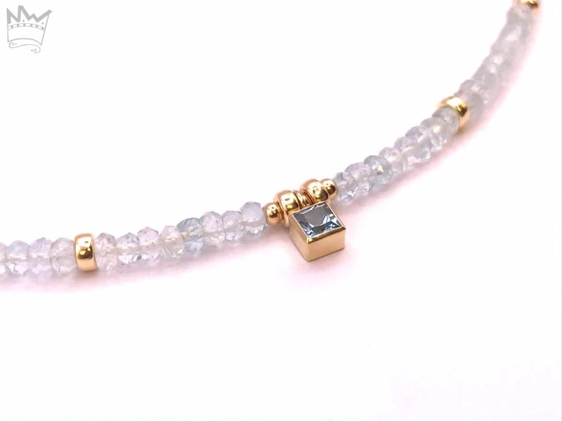 Aquamarin Kette