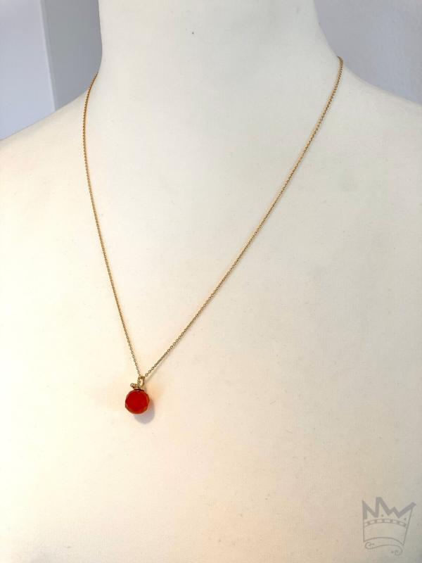 Karneol Anhänger mit Kette