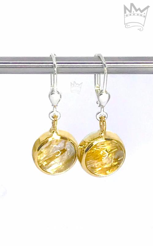 Rutilquarz Ohrhänger