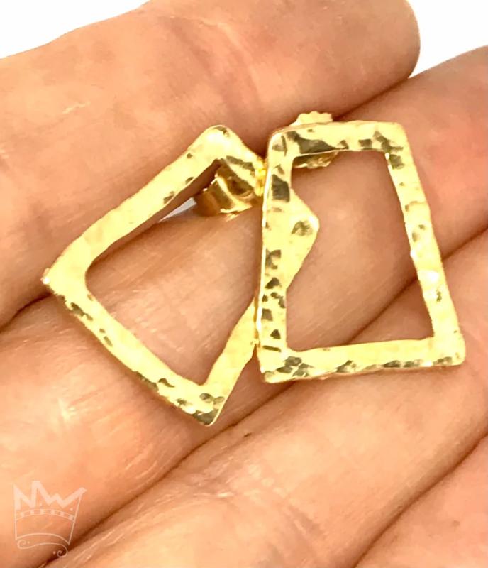 Ohrstecker in 18kt Gelbgold