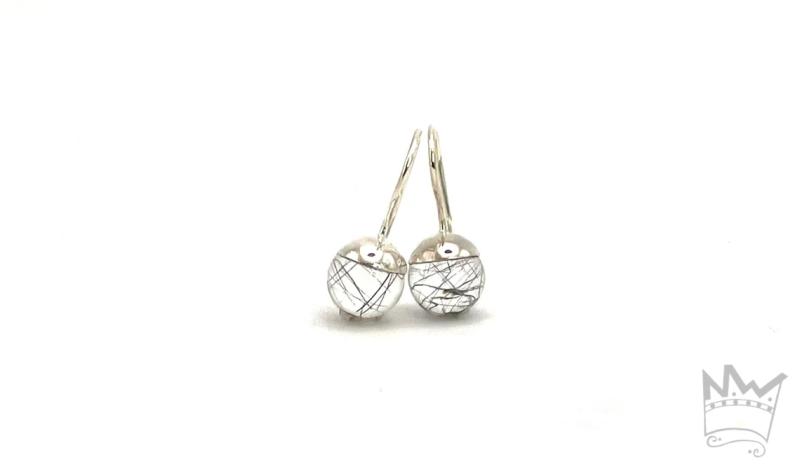 Turmalinquarz Ohrhänger