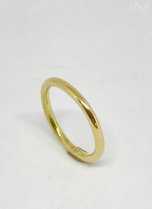 Goldring 18kt Gelbgold , 2,0mm