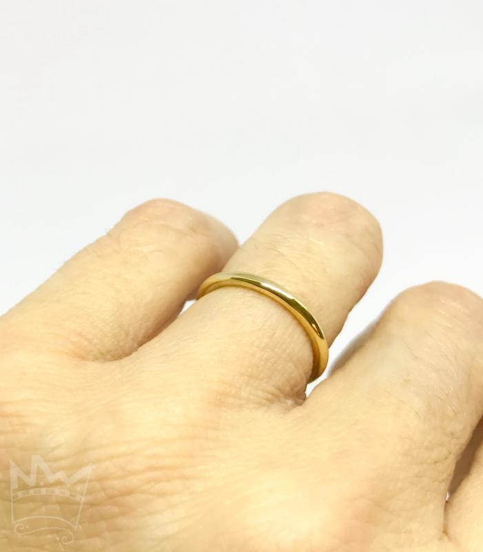 Goldring 18kt Gelbgold , 2,0mm