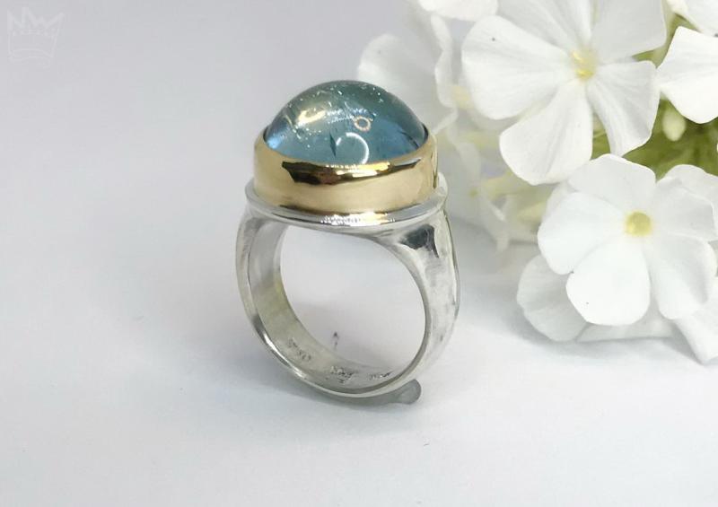 Aquamarin Ring