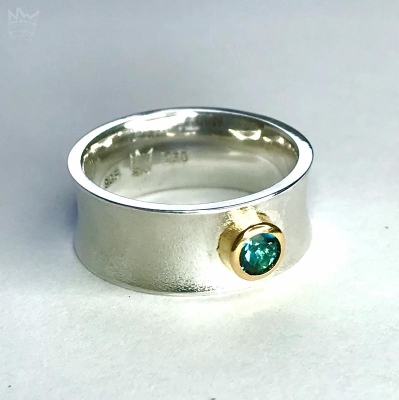 Indigolith (Turmalin) Ring