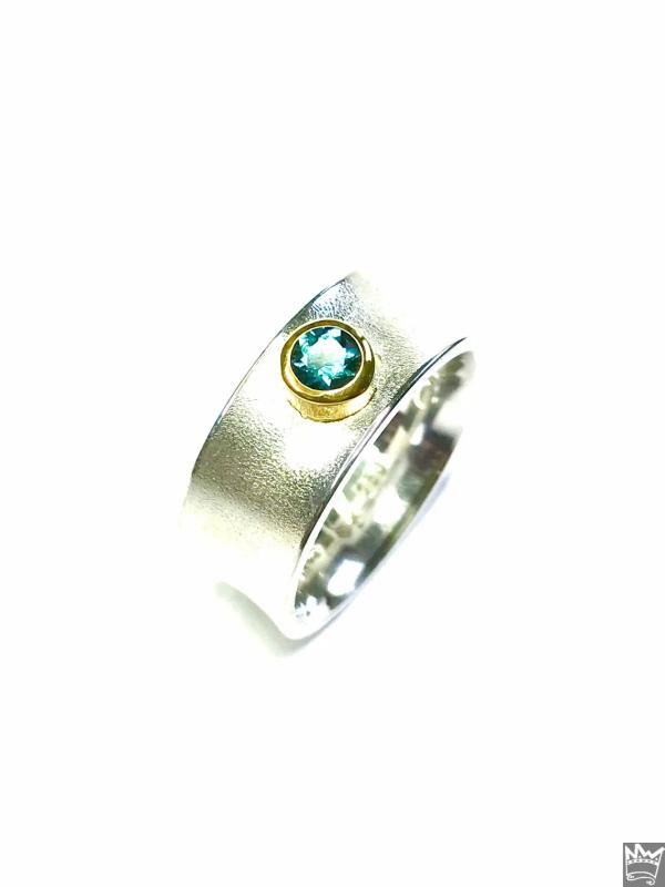Indigolith (Turmalin) Ring