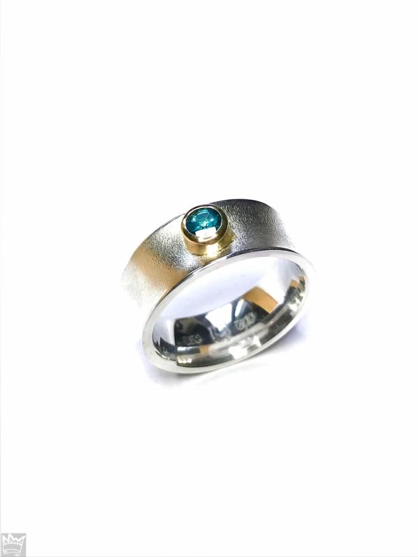 Indigolith (Turmalin) Ring