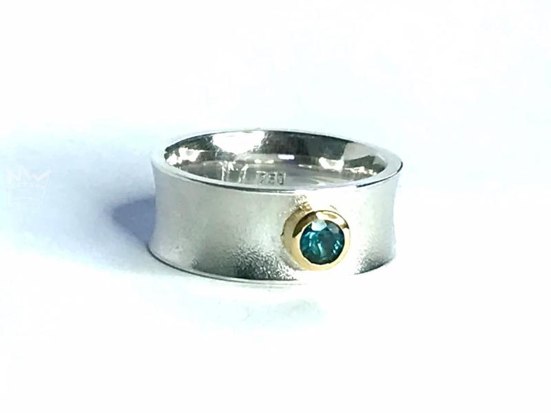 Indigolith (Turmalin) Ring