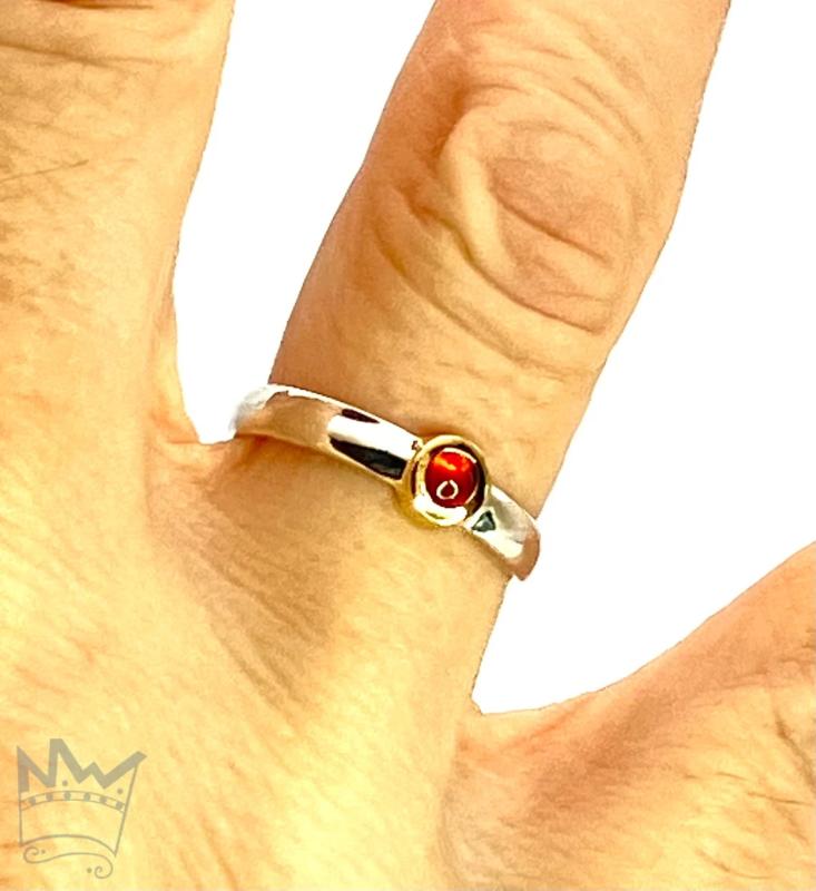 Zarter Feueropal Ring