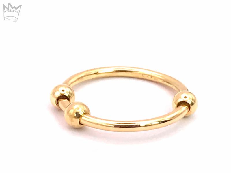 Fidget Ring in 18kt Gelbgold