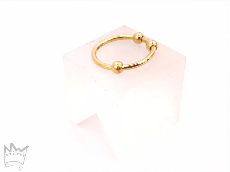 Fidget Ring in 18kt Gelbgold