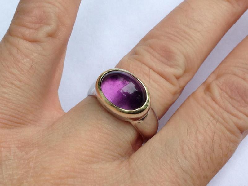 Amethystring lila