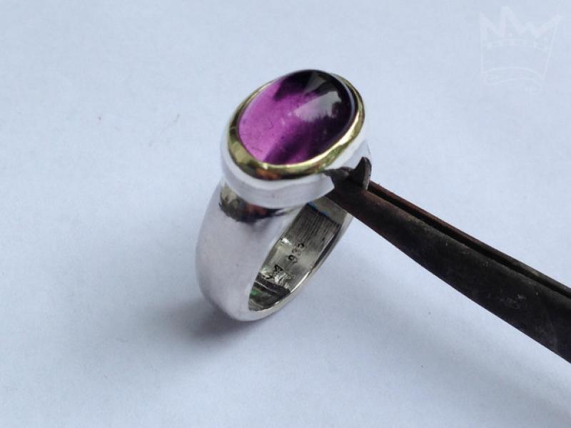 Amethystring lila