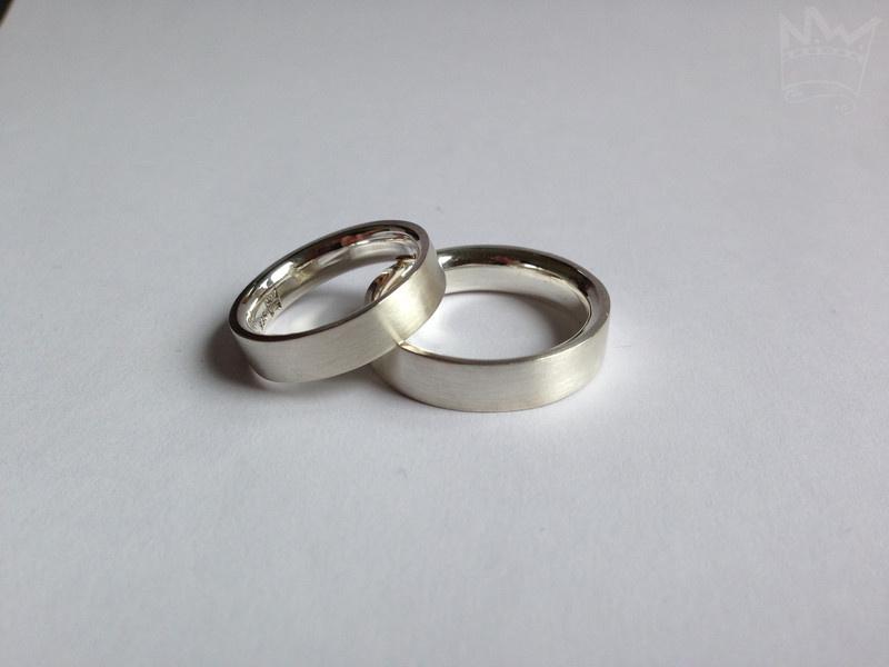 Trauring / Ehering aus Silber