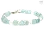 Aquamarin Armband